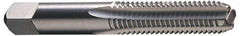OSG - 9/16-12 UNC 4 Flute Bright Finish High Speed Steel Straight Flute Standard Hand Tap - Bottoming, Right Hand Thread, 3-19/32" OAL, 1-21/32" Thread Length, H5 Limit, Oversize - Exact Industrial Supply