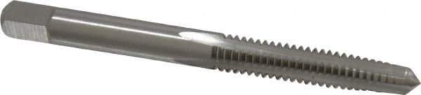 Cleveland - #12-24 UNC 2B/3B 4 Flute Bright Finish High Speed Steel Straight Flute Standard Hand Tap - Taper, Right Hand Thread, 2-3/8" OAL, 1/2" Thread Length, H3 Limit, Oversize - Exact Industrial Supply