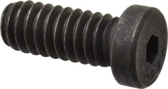 Value Collection - 1/4-20 UNC Hex Socket Drive, Low Socket Cap Screw - Alloy Steel, Black Oxide Finish, Fully Threaded, 5/8" Length Under Head - Industrial Tool & Supply