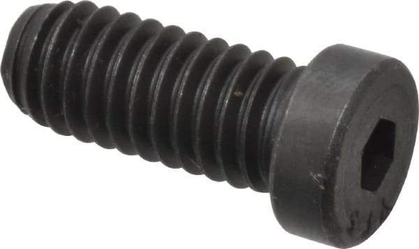 Value Collection - 5/16-18 UNC Hex Socket Drive, Low Socket Cap Screw - Alloy Steel, Black Oxide Finish, Fully Threaded, 3/4" Length Under Head - Industrial Tool & Supply