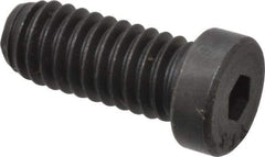 Value Collection - 5/16-18 UNC Hex Socket Drive, Low Socket Cap Screw - Alloy Steel, Black Oxide Finish, Fully Threaded, 3/4" Length Under Head - Industrial Tool & Supply