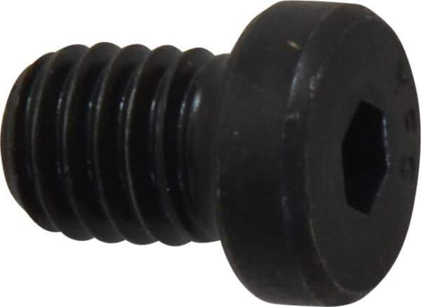 Value Collection - 3/8-16 UNC Hex Socket Drive, Low Socket Cap Screw - Alloy Steel, Black Oxide Finish, Fully Threaded, 1/2" Length Under Head - Industrial Tool & Supply