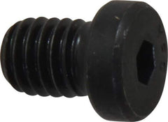 Value Collection - 3/8-16 UNC Hex Socket Drive, Low Socket Cap Screw - Alloy Steel, Black Oxide Finish, Fully Threaded, 1/2" Length Under Head - Industrial Tool & Supply
