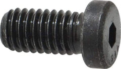 Value Collection - 3/8-16 UNC Hex Socket Drive, Low Socket Cap Screw - Alloy Steel, Black Oxide Finish, Fully Threaded, 3/4" Length Under Head - Industrial Tool & Supply
