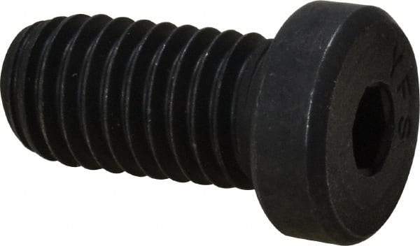 Value Collection - 1/2-13 UNC Hex Socket Drive, Low Socket Cap Screw - Alloy Steel, Black Oxide Finish, Fully Threaded, 1" Length Under Head - Industrial Tool & Supply