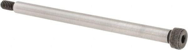 Value Collection - 1/4" Shoulder Diam x 3-1/2" Shoulder Length, #10-24 UNC, Hex Socket Shoulder Screw - 4140 Alloy Steel, Uncoated, 3/16" Head Height x 3/8" Head Diam - Industrial Tool & Supply