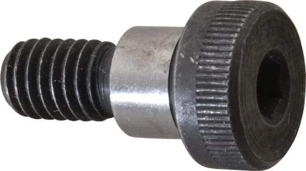 Value Collection - 1/2" Shoulder Diam x 3/8" Shoulder Length, 3/8-16 UNC, Hex Socket Shoulder Screw - 4140 Alloy Steel, Uncoated, 5/16" Head Height x 3/4" Head Diam - Industrial Tool & Supply