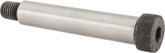Value Collection - 1" Shoulder Diam x 5" Shoulder Length, 3/4-10 UNC, Hex Socket Shoulder Screw - 4140 Alloy Steel, Uncoated, 5/8" Head Height x 1-5/16" Head Diam - Industrial Tool & Supply