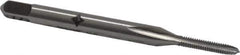 Cleveland - #1-64 UNC, 2 Flute, Bright Finish, High Speed Steel Spiral Point Tap - Plug Chamfer, Right Hand Thread, 1-11/16" OAL, 0.38" Thread Length, 2B Class of Fit, Series 1011 - Exact Industrial Supply