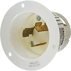 Hubbell Wiring Device-Kellems - 277V 20A NEMA L7-20P Industrial Twist Lock Inlet - Industrial Tool & Supply