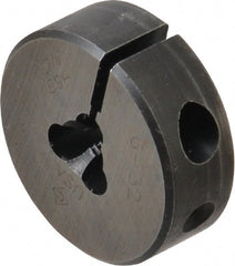 Cle-Line - #6-32 UNC High Speed Steel Round Adjustable Die - Industrial Tool & Supply