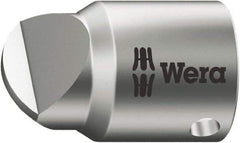 Wera - 1/4" Drive, #12 Point, Standard Slotted Screwdriver Socket - #12 Point - Industrial Tool & Supply