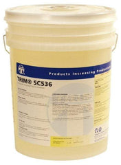 Master Fluid Solutions - Trim SC536, 5 Gal Pail Cutting & Grinding Fluid - Semisynthetic, For Drilling, Reaming, Tapping - Industrial Tool & Supply
