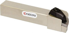 Kyocera - DWLN, Left Hand Cut, 95° Lead Angle, 3/4" Shank Height x 3/4" Shank Width, Negative Rake Indexable Turning Toolholder - 4-1/2" OAL, WN_G33, WN_M33 Insert Compatibility, Series DWLN - Industrial Tool & Supply