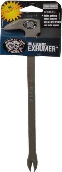 Dead On - 10-5/8" OAL Nail Puller - S-5 Grade Steel Invest Cast - Industrial Tool & Supply