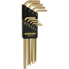 Bondhus - Hex Key Sets Tool Type: Hex Handle Type: L-Key Long Arm - Industrial Tool & Supply