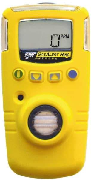 BW Technologies by Honeywell - Vibration, Visual & Audible Alarm, LCD Display, Single Gas Detector - Monitors Ammonia, -20 to 40°C Working Temp - Industrial Tool & Supply