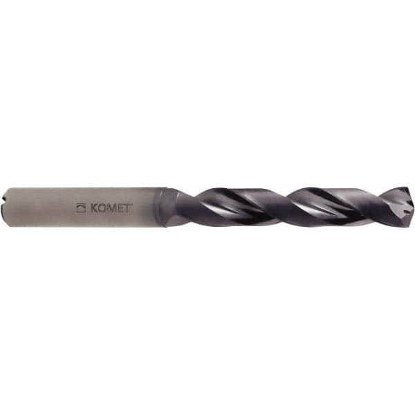 Komet - 11.2mm 140° Solid Carbide Jobber Drill - Industrial Tool & Supply