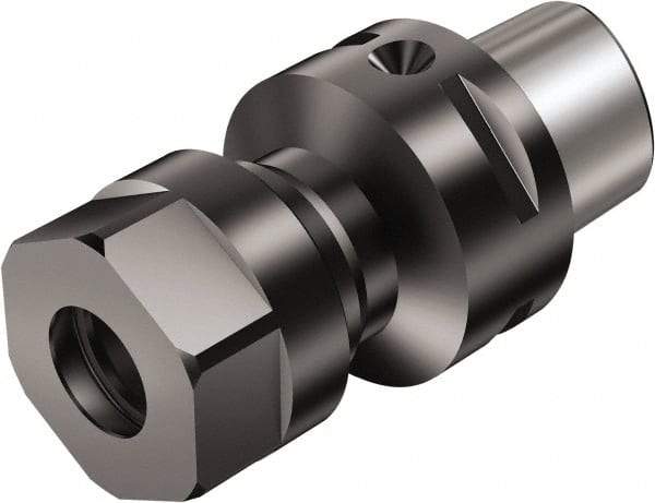 Sandvik Coromant - C8;ER20 System Size, Modular Tool Holding System Adapter - 65mm Projection, 35mm Body Diam, 113mm OAL, Through Coolant - Exact Industrial Supply