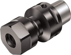 Sandvik Coromant - C8;ER20 System Size, Modular Tool Holding System Adapter - 65mm Projection, 35mm Body Diam, 113mm OAL, Through Coolant - Exact Industrial Supply
