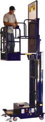 Ballymore - 650 Lb Capacity, 186" Lift Height, Battery Operated Power Stocker Lift with Safety Sensor - 186" Lift Height, Battery Operated - Industrial Tool & Supply