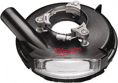 Milwaukee Tool - 7" Diam Grinder Dust Shroud - For Use with Sanders/Grinders - Industrial Tool & Supply