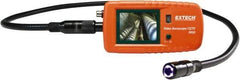 Extech - Video Borescope - 17 mm Probe Diameter, 2.4 Inch LCD Display, 480 x 234 Resolution - Industrial Tool & Supply