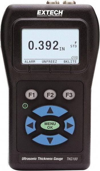 Extech - 0.02" to 20" Measurement, 0.001" Resolution Electronic Thickness Gage - Industrial Tool & Supply