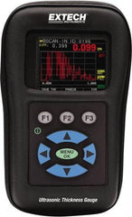 Extech - 0.02" to 20" Measurement, 0.001" Resolution Electronic Thickness Gage - Industrial Tool & Supply