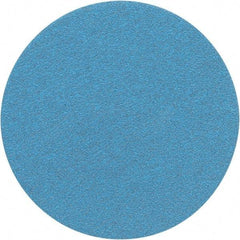 Porter-Cable - 6" Diam, 100 Grit Zirconia Alumina Adhesive PSA Disc - Fine Grade, Tan, C Weighted Backing, Flexible, 13,000 Max RPM - Industrial Tool & Supply