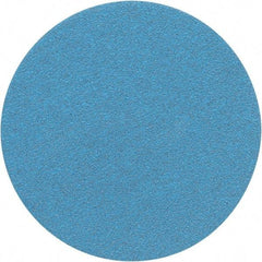 Porter-Cable - 6" Diam, 120 Grit Zirconia Alumina Adhesive PSA Disc - Fine Grade, Tan, C Weighted Backing, Flexible, 13,000 Max RPM - Industrial Tool & Supply
