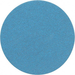 Porter-Cable - 5" Diam, 320 Grit Zirconia Alumina Adhesive PSA Disc - Extra Fine Grade, Tan, C Weighted Backing, Flexible, 13,000 Max RPM - Industrial Tool & Supply