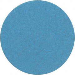 Porter-Cable - 5" Diam, 220 Grit Zirconia Alumina Adhesive PSA Disc - Very Fine Grade, Tan, C Weighted Backing, Flexible, 13,000 Max RPM - Industrial Tool & Supply