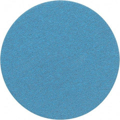 Porter-Cable - 5" Diam, 120 Grit Zirconia Alumina Adhesive PSA Disc - Fine Grade, Tan, C Weighted Backing, Flexible, 13,000 Max RPM - Industrial Tool & Supply