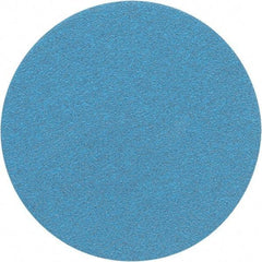 Porter-Cable - 5" Diam, 180 Grit Zirconia Alumina Adhesive PSA Disc - Very Fine Grade, Tan, C Weighted Backing, Flexible, 13,000 Max RPM - Industrial Tool & Supply