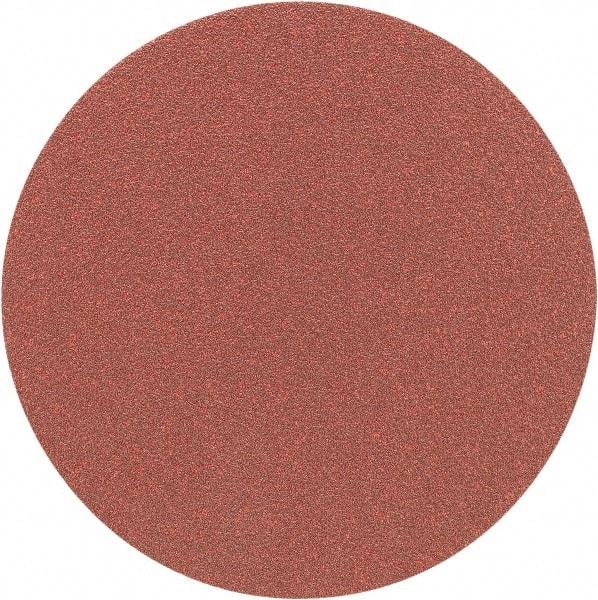Porter-Cable - 5" Diam, 120 Grit Aluminum Oxide Adhesive PSA Disc - Fine Grade, Tan, C Weighted Backing, Flexible, 13,000 Max RPM - Industrial Tool & Supply