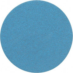 Porter-Cable - 5" Diam, 60 Grit Zirconia Alumina Adhesive PSA Disc - Medium Grade, Tan, C Weighted Backing, Flexible, 13,000 Max RPM - Industrial Tool & Supply