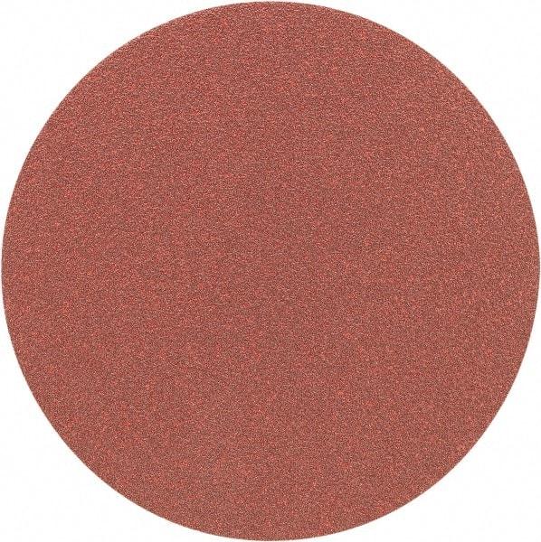 Porter-Cable - 5" Diam, 180 Grit Aluminum Oxide Adhesive PSA Disc - Very Fine Grade, Tan, C Weighted Backing, Flexible, 13,000 Max RPM - Industrial Tool & Supply