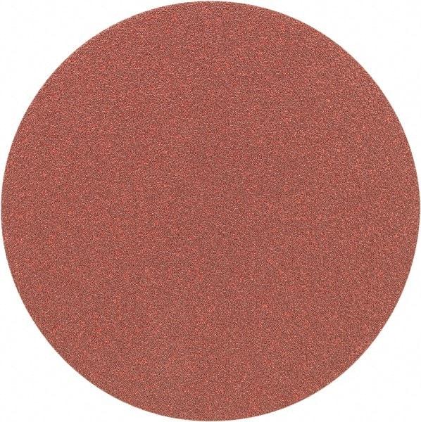 Porter-Cable - 5" Diam, 60 Grit Aluminum Oxide Adhesive PSA Disc - Medium Grade, Tan, C Weighted Backing, Flexible, 13,000 Max RPM - Industrial Tool & Supply
