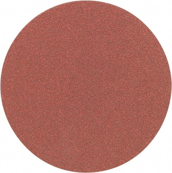 Porter-Cable - 5" Diam, 220 Grit Aluminum Oxide Adhesive PSA Disc - Very Fine Grade, Tan, C Weighted Backing, Flexible, 13,000 Max RPM - Industrial Tool & Supply