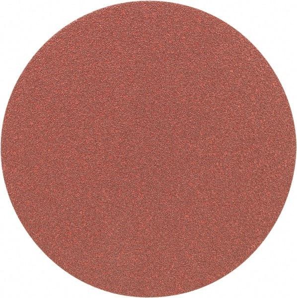 Porter-Cable - 5" Diam, 220 Grit Aluminum Oxide Adhesive PSA Disc - Very Fine Grade, Tan, C Weighted Backing, Flexible, 13,000 Max RPM - Industrial Tool & Supply