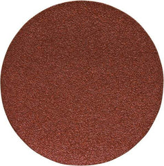 Porter-Cable - 6" Diam, 80 Grit Aluminum Oxide Adhesive PSA Disc - Medium Grade, Tan, C Weighted Backing, Flexible, 13,000 Max RPM - Industrial Tool & Supply
