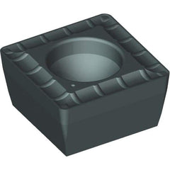 Kennametal - SPPX15T508 MD Grade KCU40 Carbide Indexable Drill Insert - TiN/TiAlN Finish, Square, 15.73mm Inscribed Circle - Industrial Tool & Supply