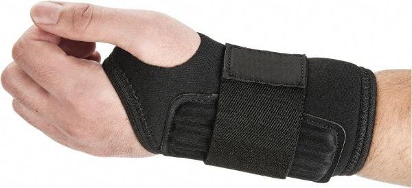 Ergodyne - Size S, Neoprene, Left or Right Hand Wrist Support - Thumb Loop, Black - Industrial Tool & Supply