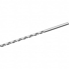 Kennametal - 1/2" 135° 2-Flute Solid Carbide Extra Length Drill Bit - Industrial Tool & Supply