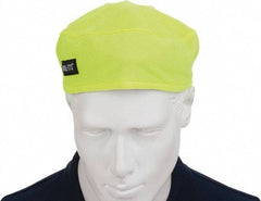 Ergodyne - Size Universal, Cooling Skull Cap - Polyester, Lime - Industrial Tool & Supply