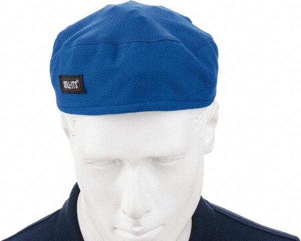 Ergodyne - Size Universal, Cooling Skull Cap - Polyester, Blue - Industrial Tool & Supply