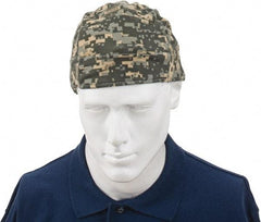Ergodyne - Size Universal Cooling Tie Hat - Terry Cloth, Tie Closure, Camouflage, Camouflage Pattern - Industrial Tool & Supply