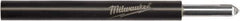Milwaukee Tool - 1/4" Pin Diam, 2" Long Carbide-Tipped Pilot Drill - Compatible with Hole Cutters - Industrial Tool & Supply