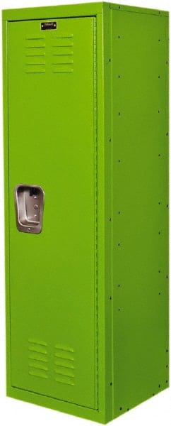 Hallowell - 1 Door, 1 Tier, Kid & Teen Lockers - Industrial Tool & Supply